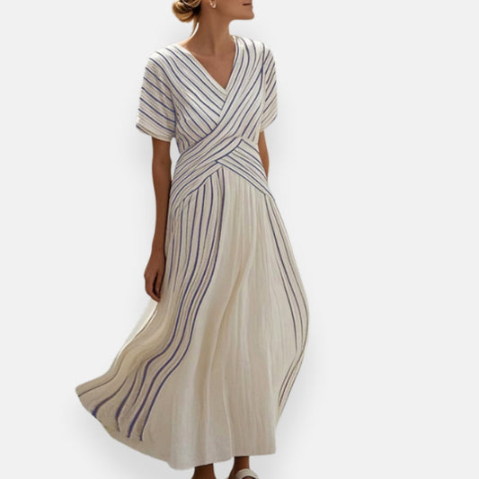 Lenoir™ | Robe fluide à rayures