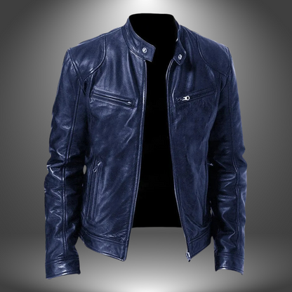 Cazel | Veste en cuir artisanal pour homme