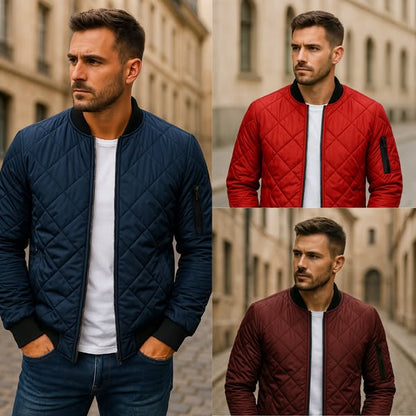 Cazel | Veste en coton à motif losange
